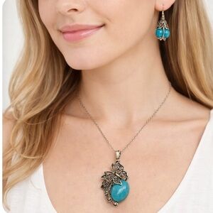 Beautiful Butterfly Jewelry Set